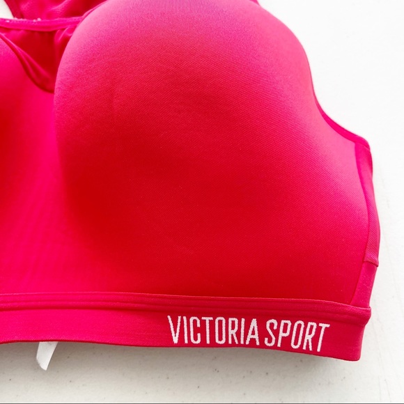 Victoria Sport Red Incredible Lightweight Max Lined Support Sport Bra - Picture 3 of 11